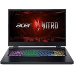 Acer Nitro 5 (AN517-55-71S6) Gaming Laptop | 17,3" FHD 144Hz Display | Intel Core i7-12650H | 16 GB RAM | 1 TB SSD | NVIDIA GeForce RTX 4050 | Windows 11 | QWERTZ Tastatur | schwarz