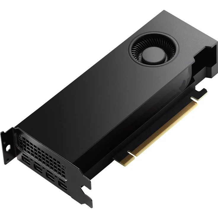 PNY Quadro RTX 4000 SFF ADA, Grafikkarte mit 20 GB ECC-Speicher, kompakter Formfaktor, für Design und KI-Anwendungen