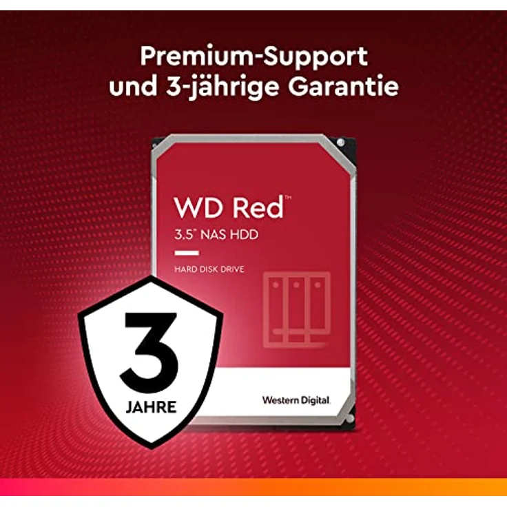 WD Red WD100EFAX 10TB interne Festplatte (8,9cm (3,5Zoll), SATA 6Gb-s, 256MB Cache 5400Rpm) – Bild 6