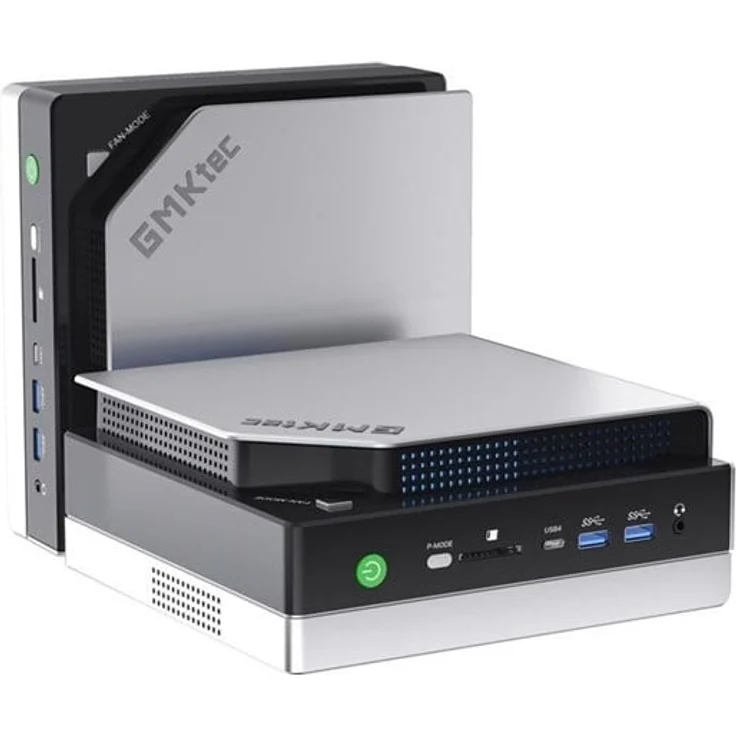 GMKtec EVO-X2 Ryzen AI Max+ 395 Mini PC, 64GB RAM, 1TB SSD, Windows 11 Pro, WiFi 7, Bluetooh 5.4, AMD Radeon 8060S Grafikkarte