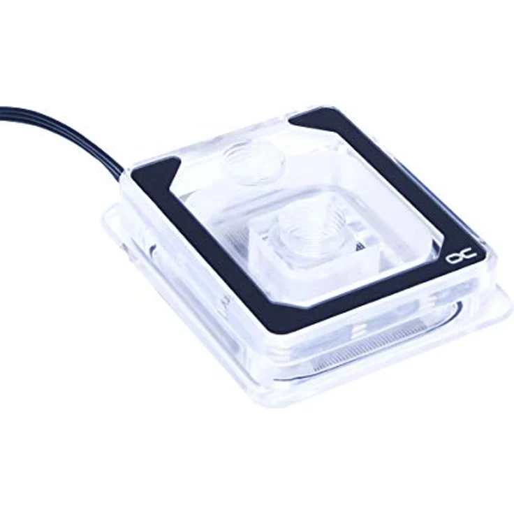 Alphacool 12955 Eisblock Aurora XP³ Light - Acryl CPU-Kühler transparent, hohe Kühlleistung mit Digital RGB LEDs – Bild 2