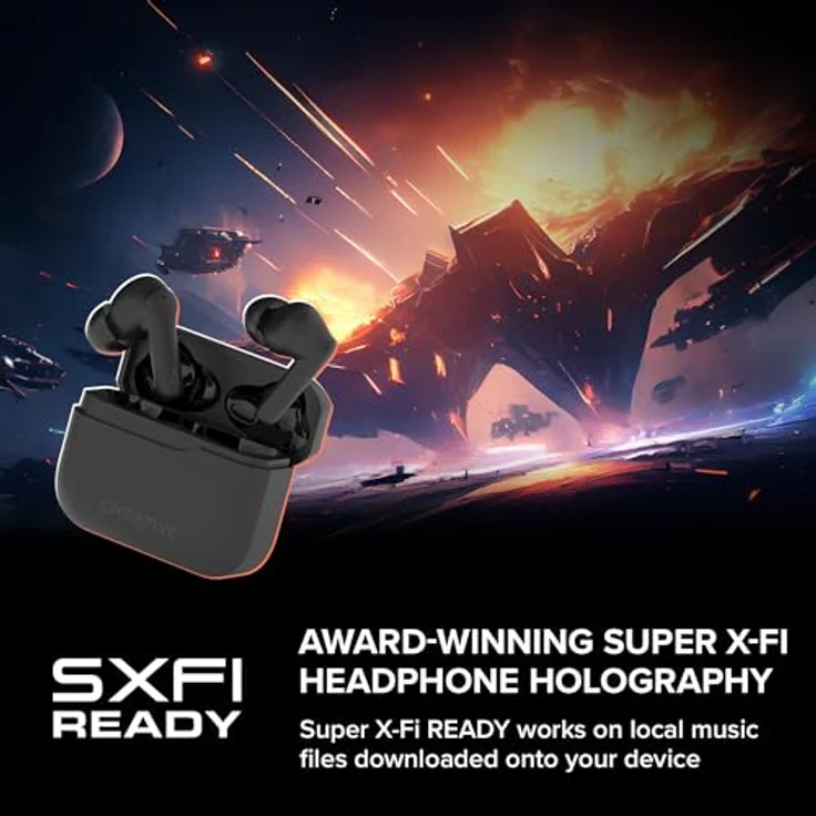 Creative Zen Air 2 wireless In-Ear-Kopfhörer (Bluetooth 5.3) – Bild 4