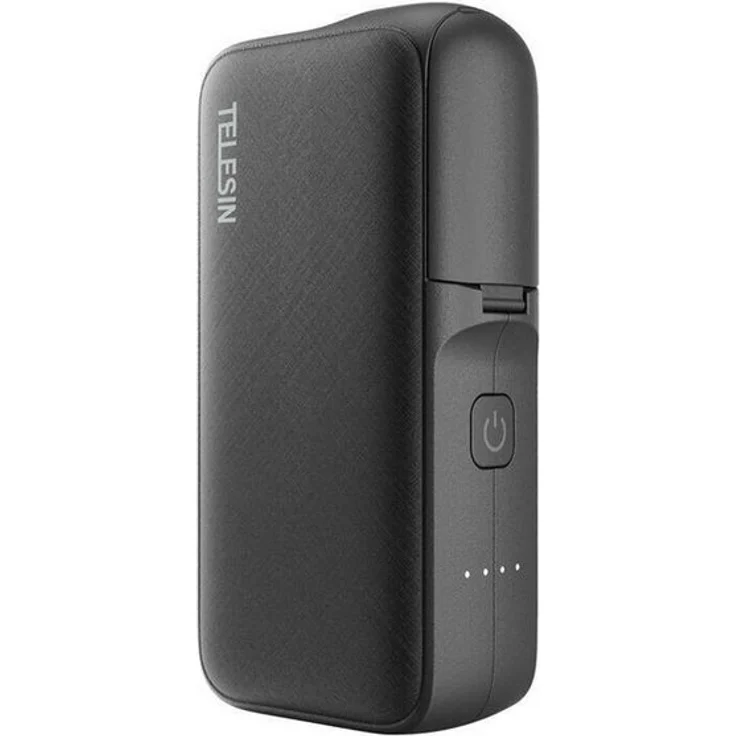 Telesin Powerbank S0-PB-01-TGP für GoPro Hero 13 Black, 10.000 mAh, schnelles Aufladen, schwarz