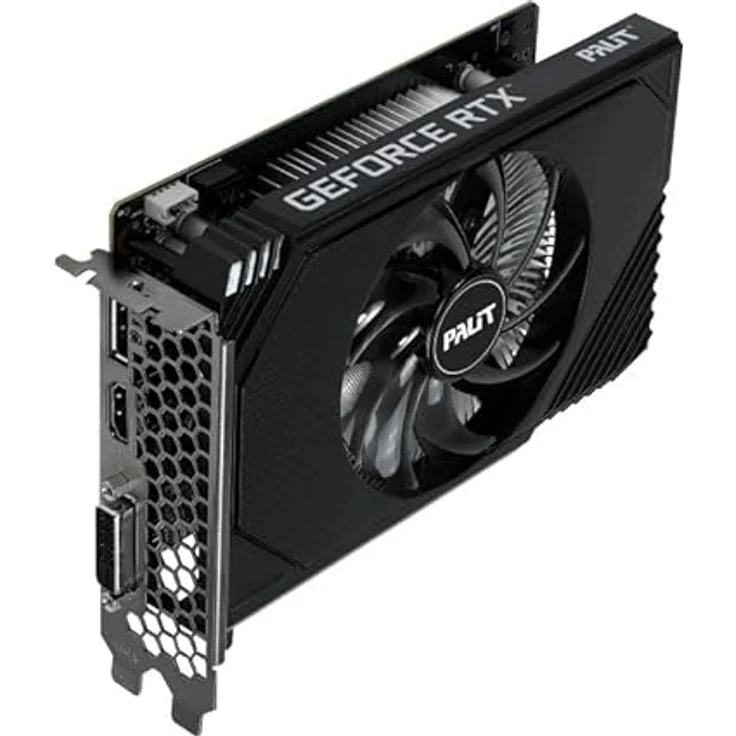 Palit GeForce RTX 3050 StormX, 6GB GDDR6 Grafikkarte mit aktiver Kühlung und PCIe 4.0 – Bild 3