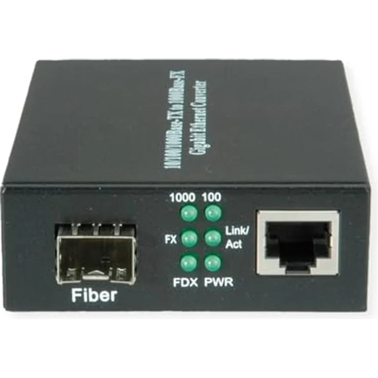 VALUE Gigabit Ethernet Konverter, RJ-45 - SFP – Bild 2
