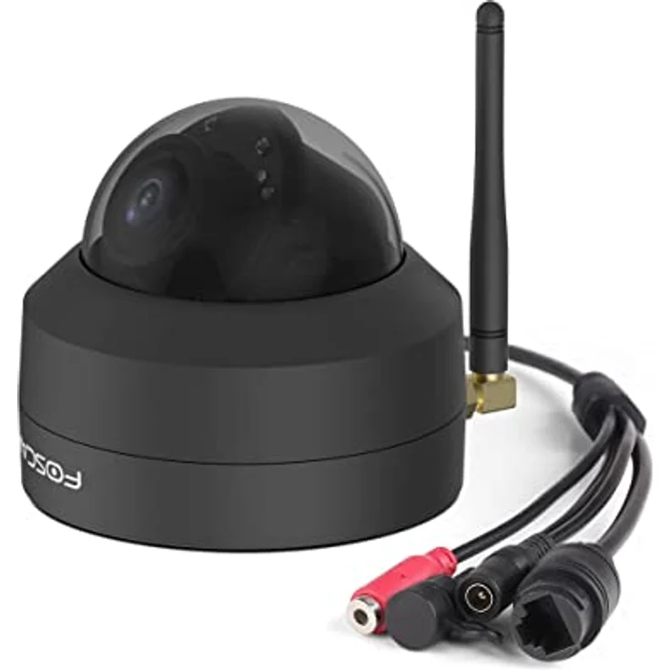 Foscam D4Z 4 MP 2K Dual-Band WLAN PTZ Dome Überwachungskamera mit 4-Fach optischem Zoom, Wetterfest IP66 und vandalismusgeschützt IK10, Nachtsicht bis 20 m, Menschenerkennung / Schwarz – Bild 4