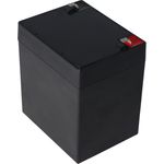 Fiamm FG20451 Bleiakku 4,5Ah 12 Volt, wartungsfreier PB Gel-Akku mit Faston-Steckanschlüssen, schlag- und bruchfest