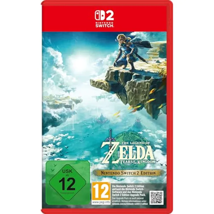 Nintendo The Legend of Zelda: Tears of the Kingdom - Nintendo Switch 2 Edition mit HDR-Unterstützung und verbesserter Leistung