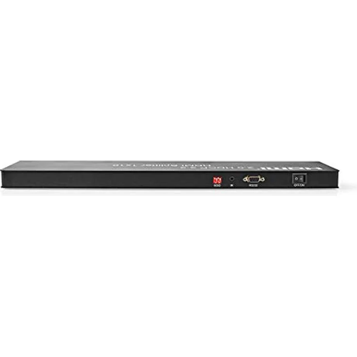 HDMI T Splitter | 2 x 8-Port Port(s) | HDMIT Eingang | USB-A Buchse / 16x HDMIT Ausgang | 4K@60Hz | 18 Gbps | Metall | Anthrazit – Bild 4