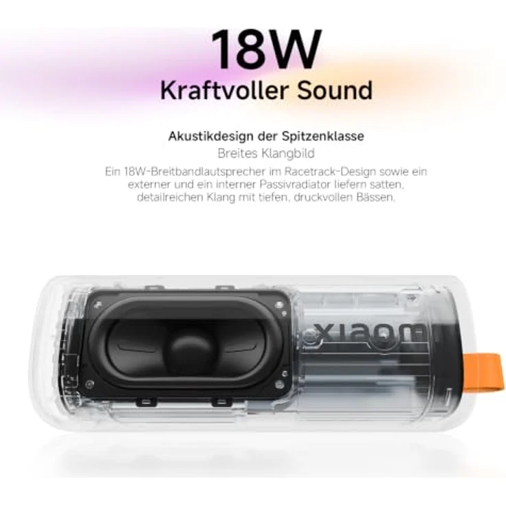Xiaomi Sound Play, tragbarer Bluetooth-Lautsprecher mit 18 Watt, Schwarz – Bild 7