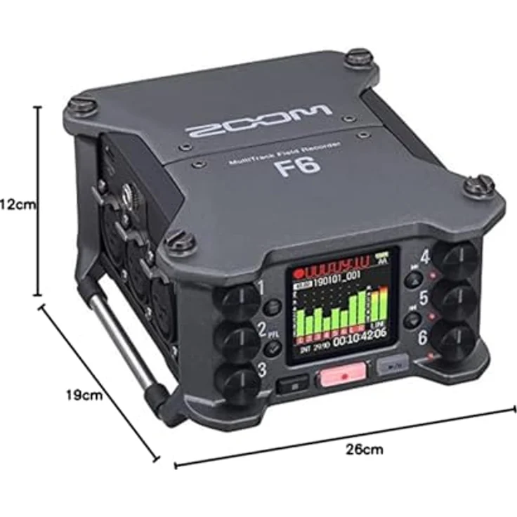 Zoom F6 Audio-Recorder Schwarz – Bild 9