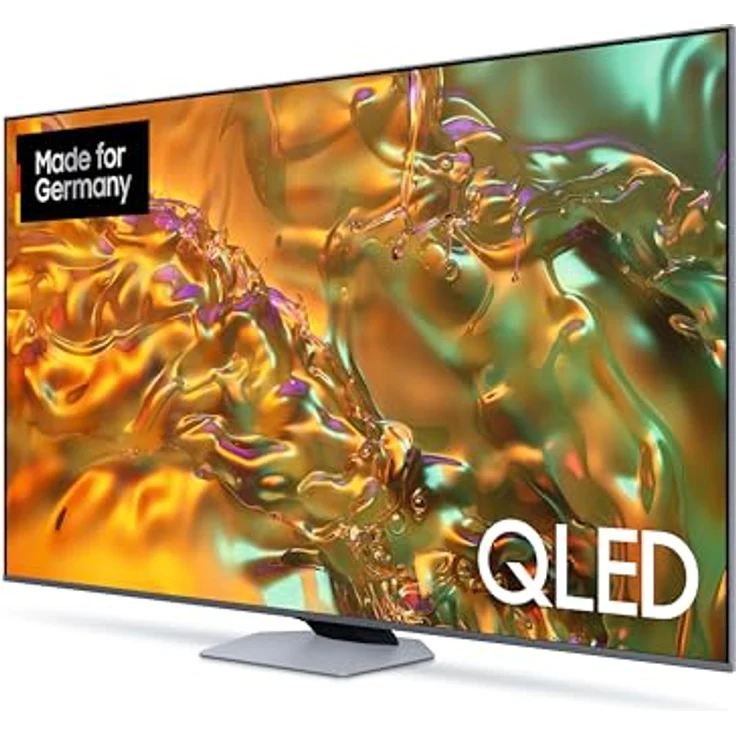 Samsung QLED 4K Q80D Fernseher 85 Zoll, Samsung TV mit Neural Quantum 4K AI Gen2 Prozessor, 4K AI Upscaling, Direct Fully Array, Smart TV, GQ85Q80DATXZG, Deutsches Modell [2024] – Bild 2