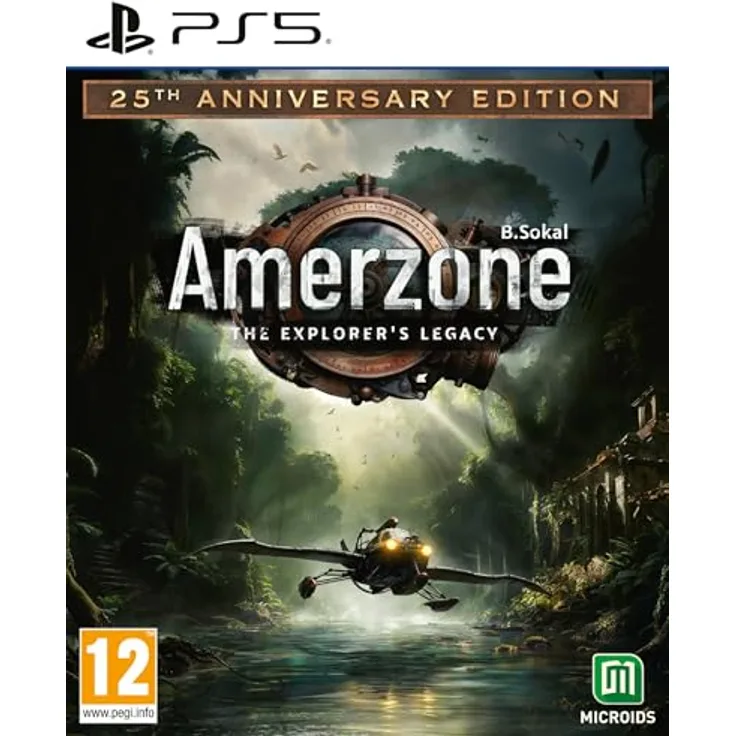 MDM MERIDIEM GAMES Amerzone Remake: The Explorers Legacy, Limited 25th Anniversary Edition, Deutsch spielbar, PS5 [PEGI]