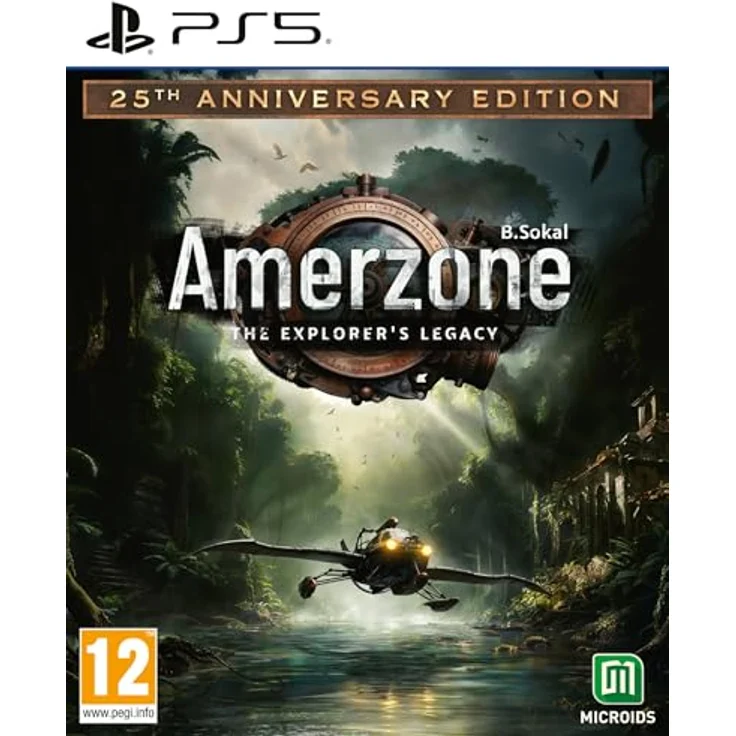MDM MERIDIEM GAMES Amerzone Remake: The Explorers Legacy, Limited 25th Anniversary Edition, Deutsch spielbar, PS5 [PEGI] – Bild 1