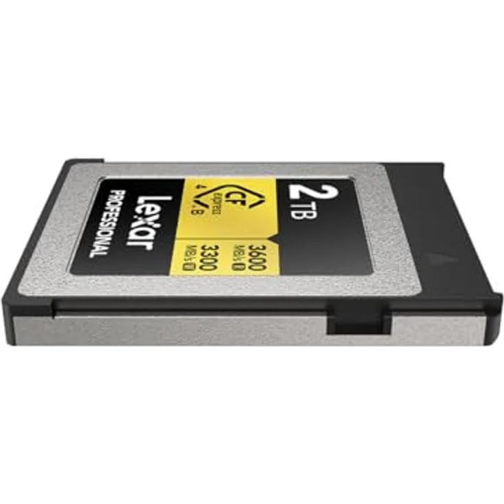 Lexar CFExpress Professional Type B 4.0 Gold, 2 TB Speicherkarte mit 3600 MB/s Lesegeschwindigkeit und 3300 MB/s Schreibgeschwindigkeit – Bild 5