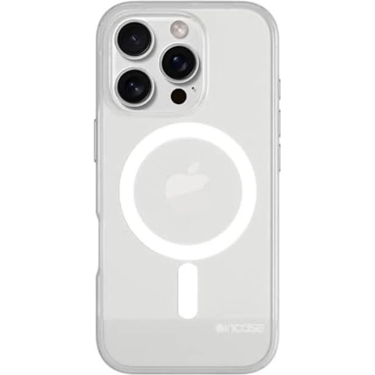 Incase Schlanke Apple Magsafe Hülle für iPhone 16 Pro – 2,4 m Fallschutz – leichte Apple iPhone-Hülle mit integrierten Magneten für MagSafe-Laden (transparent) – Bild 1