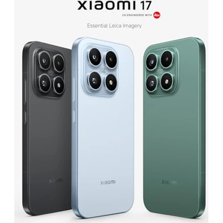 Xiaomi 17 Smartphone 12GB RAM 512GB Speicher, 6,3" 120Hz Display, Snapdragon 8 Elite Gen 5, 5G, 6.330 mAh, Schwarz – Bild 17