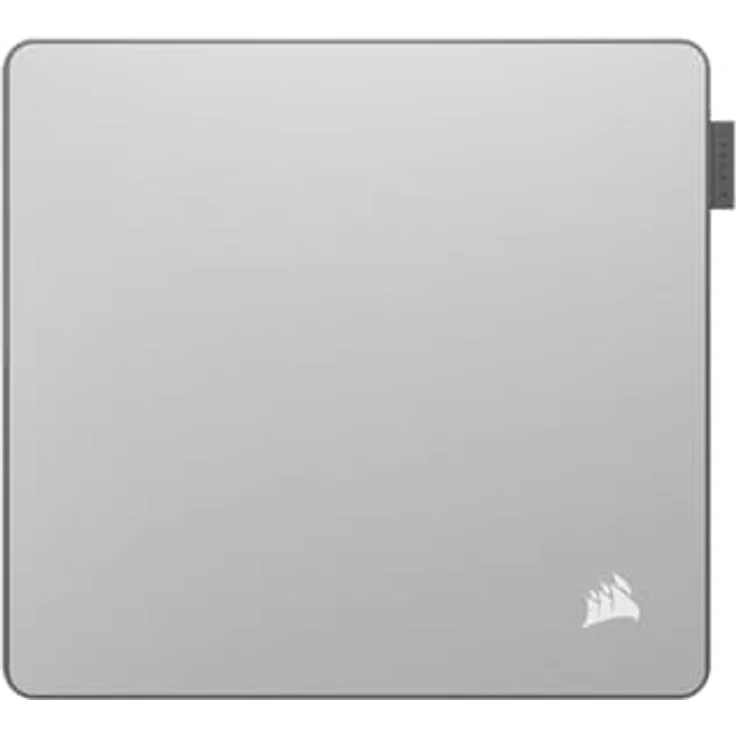 Corsair MM PRO Control Gaming-Mauspad, mittleres E-Sport-Mauspad mit 4 mm dicker rutschfester Basis, genähten Kanten und grauer Oberfläche – Bild 1