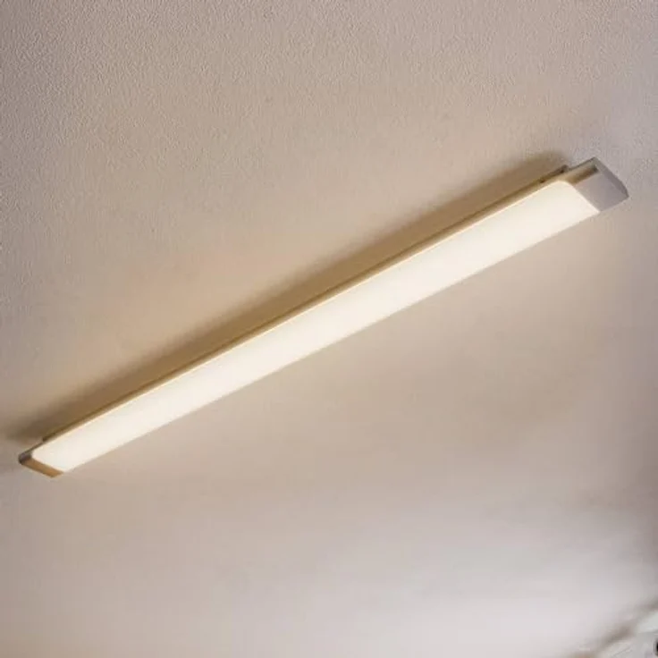 Arcchio LED Deckenleuchte 'Vinca' in Weiß für Arbeitszimmer & Büro, energiesparend, inkl. Leuchtmittel, modern – Bild 3
