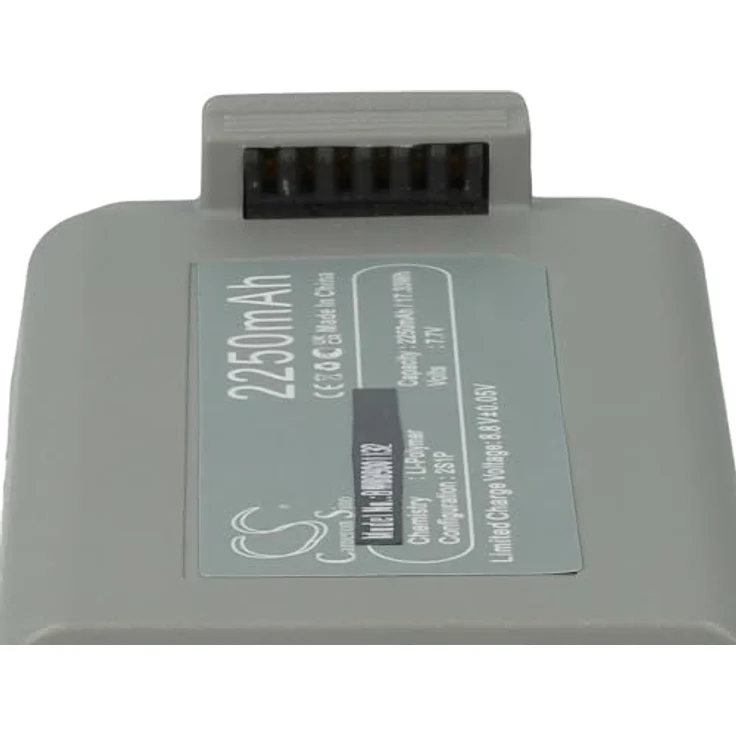 vhbw 2250 mAh Li-Polymer Akku für DJI Mavic Mini SE und Mini 2 Drohne, grau, leistungsfähiger wiederaufladbarer Ersatzakku – Bild 6