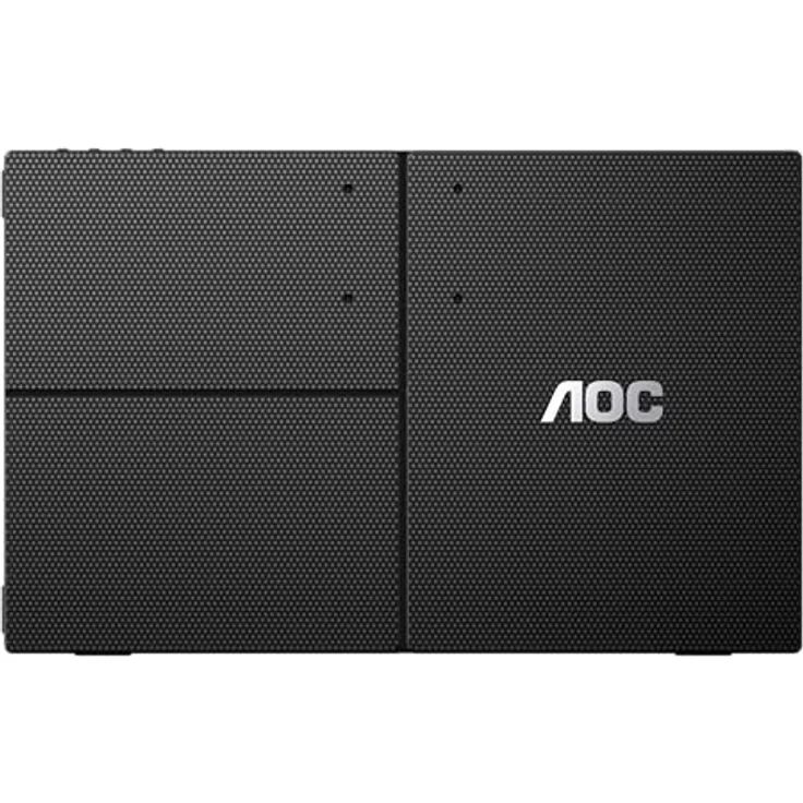 AOC 16T3EA - 16 Zoll tragbarer Monitor (1920x1080, USB-C Anschluss, Mehrwinkel Standfuss) schwarz-grau – Bild 3