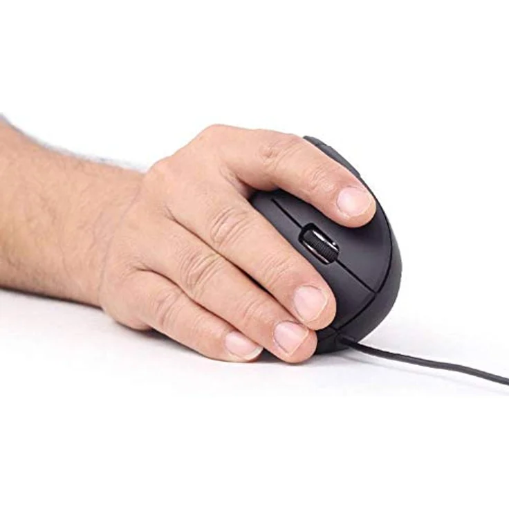 Gembird MUS-ERGO-01 USB-Maus, Ergonomische Maus Optisch Ergonomisch schwarz – Bild 2