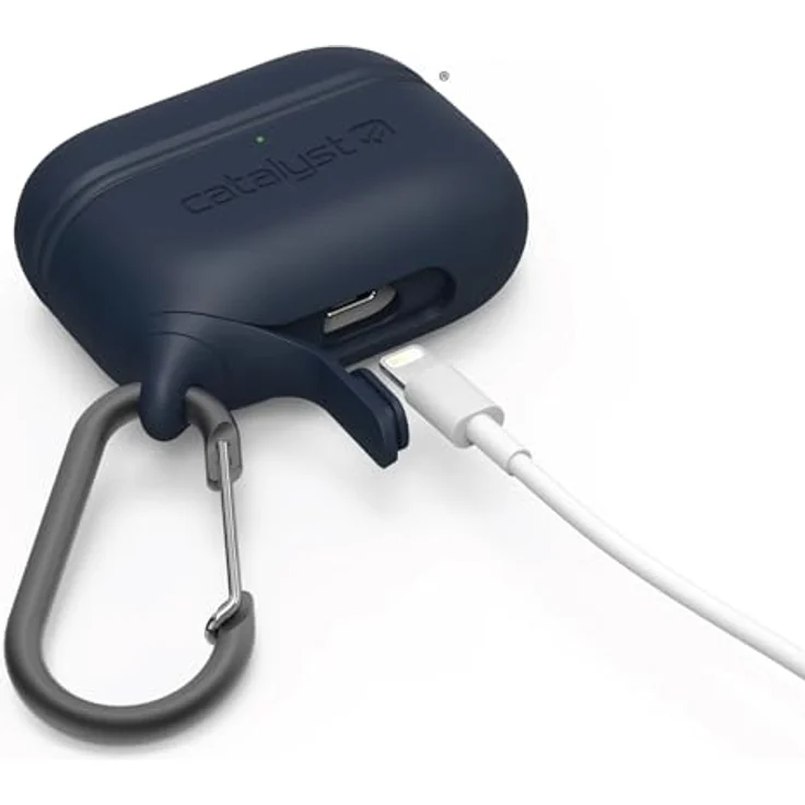 Catalyst Wasserdichtes Special Edition Case für AirPods Pro (1. und 2. Generation), IP67 Schutz, einteiliges Design, hoher Fallschutz, kabelloses Laden, Marineblau – Bild 2