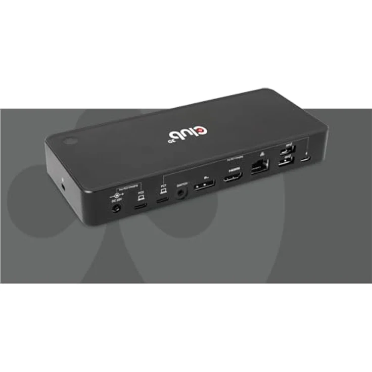 Club 3D KVM Switch/Dock DisplayPort/HDMI 4K60Hz für 2 USB Typ-C Eingänge – Bild 3