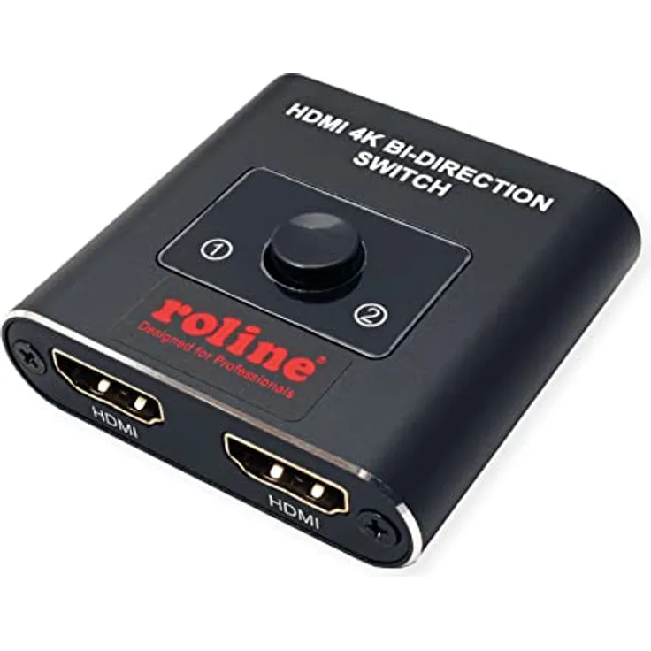 ROLINE 4K HDMI Switch, 2fach, bidirektional