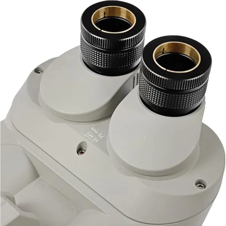 Omegon Brightsky ED-APO 22x70 Fernglas, 90° Einblick, wasserdicht, leichtes Magnesium-Gehäuse, wechselbare Okulare – Bild 6