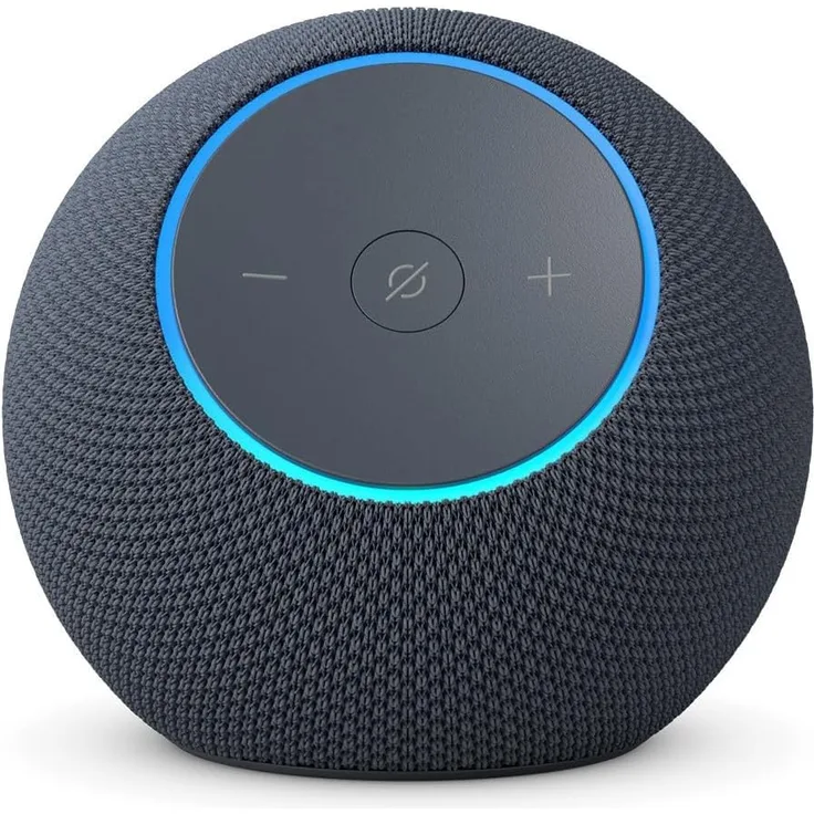 Amazon Echo Dot Max (2025), Alexa-Lautsprecher mit raumfüllendem Klang, integriertem Smart-Home-Hub und Omnisense-Technologie, Graphit