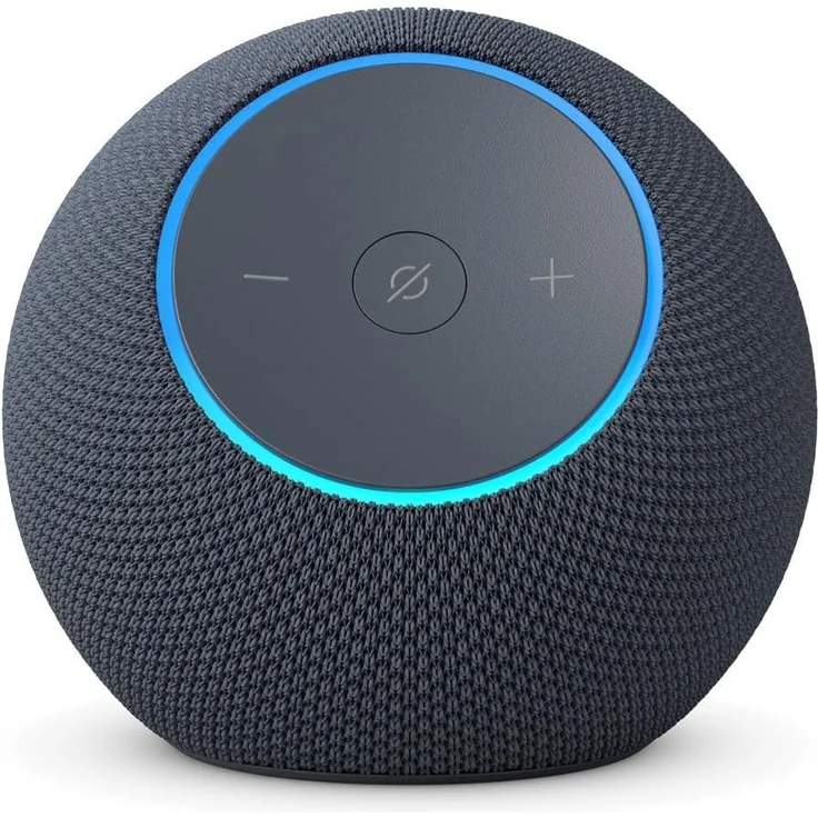 Amazon Echo Dot Max (2025), Alexa-Lautsprecher mit raumfüllendem Klang, integriertem Smart-Home-Hub und Omnisense-Technologie, Graphit – Bild 1