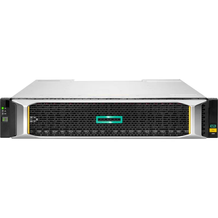 Hewlett Packard Enterprise MSA 2062 Laufwerksgehäuse, 3,84 TB SSD, Rack 2U, unterstützt 24 Laufwerke