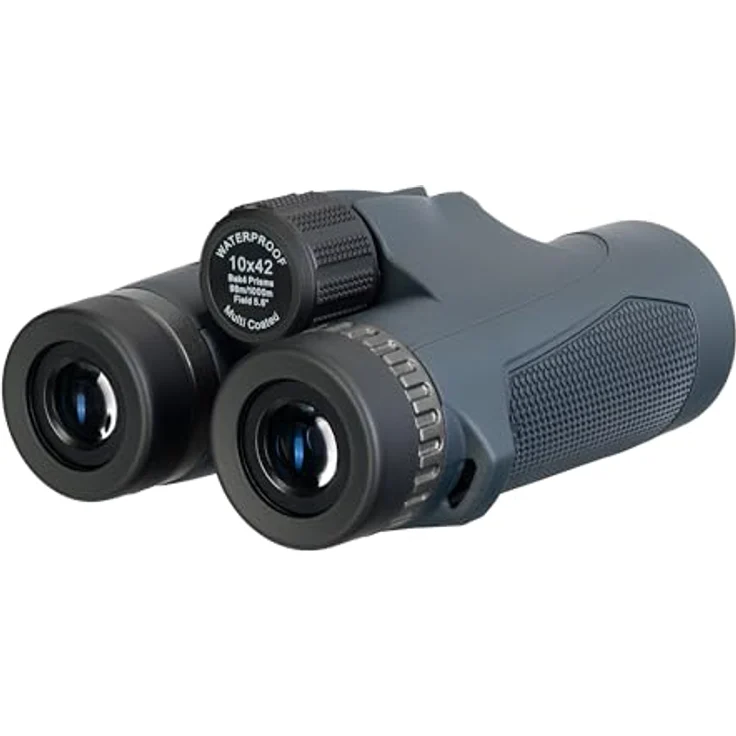 Levenhuk New Karma PLUS 10x42, robustes Outdoor-Fernglas mit 10-facher Vergrößerung, wasserdicht und beschlagfrei, schwarz – Bild 7