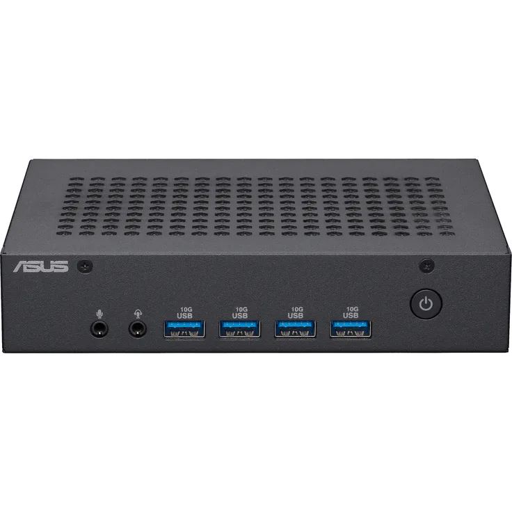 Asus PC PN43-BBN200MD Intel N200 Black, Ultrakompakter Mini-PC mit Intel® UHD-Grafik, 2,5 Gb LAN, WiFi 6E