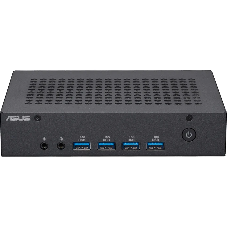 Asus PC PN43-BBN200MD Intel N200 Black, Ultrakompakter Mini-PC mit Intel® UHD-Grafik, 2,5 Gb LAN, WiFi 6E