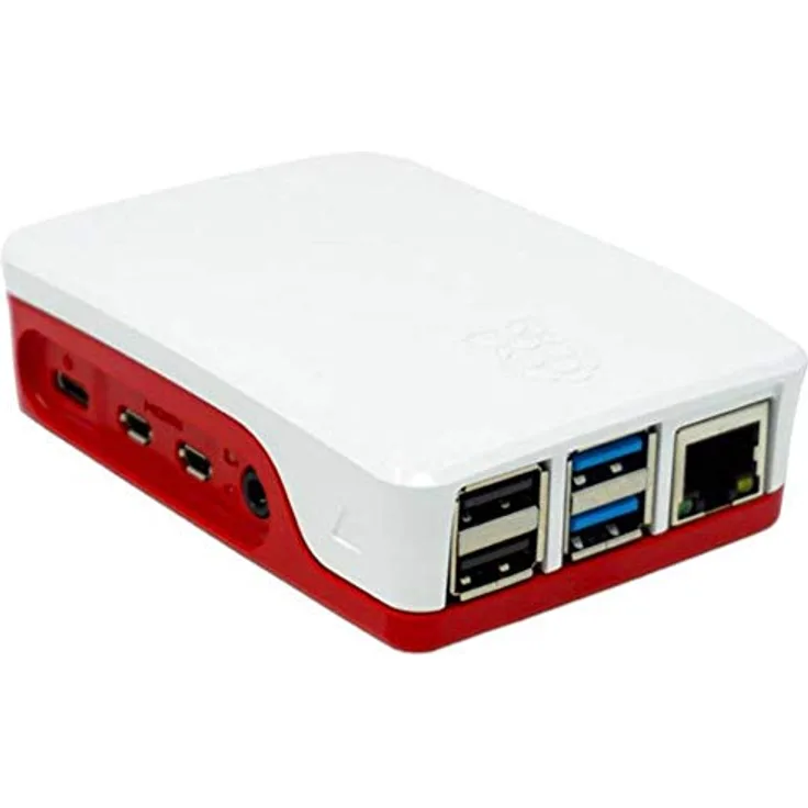 Raspberry Pi® Raspberry Pi® SBC-Gehaeuse Passend fuer (Entwicklungskits): Rot, Weiß - Preisvergleich
