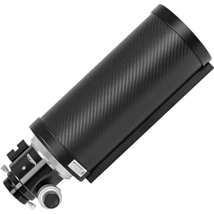 Omegon Cassegrain Teleskop Pro CC 114/1368 OTA, kompaktes Astrofotografie-Teleskop mit 96 % Lichtreflexion und präzisem 2"-Crayford-Okularauszug