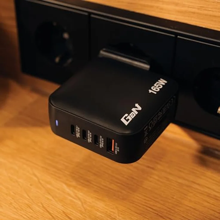 Verbatim 32216 Usb-c-ladegerät One Size mit 4-in-1 Aufladen und fortschrittlicher GaN-Technologie – Bild 6