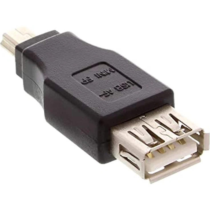 Adapter USB - USB-A (W) - USB-B mini 5pol (M) (33500B) – Bild 2