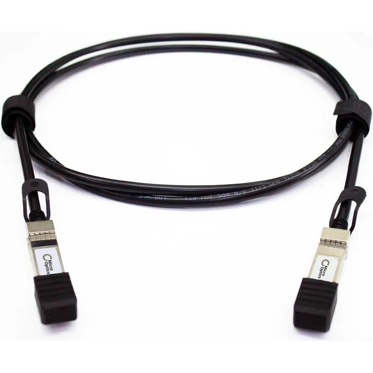 MicroOptics SFP+ DAC 10Gb/s, 2m, Passiver Transceiver, Schwarz, Nahtlose Netzwerkverbindung