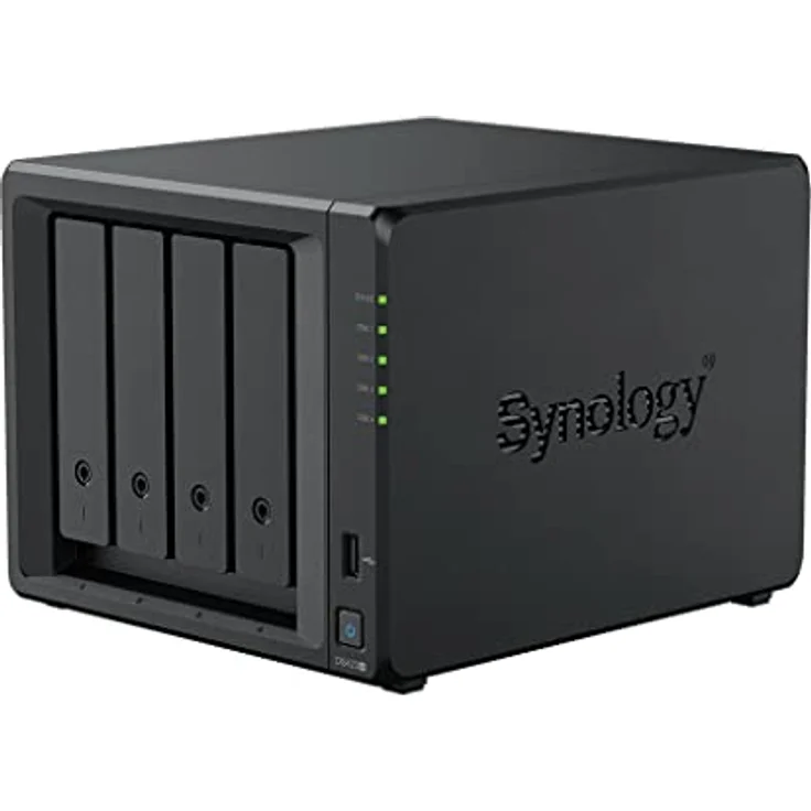 Synology DS423+ 4-Bay Diskstation NAS (Intel Celeron J4125 4-Core 2GB Ram 2xRJ-45 1GbE LAN-Port) 16TB Bundle mit 4 x 4TB WD RED Plus HDD (WD40EFZX - 68AWUN0) – Bild 2