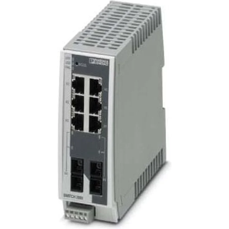 Phoenix FL SWITCH 2206-2FX 2702330, Netzwerk Switch – Bild 1