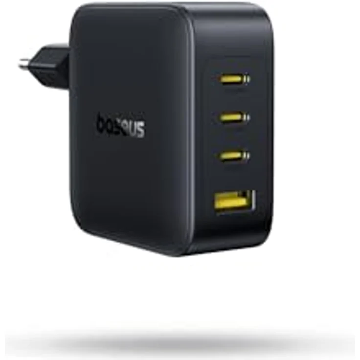 Baseus Enerfill 140W USB C Ladegerät, 4-Port PD Charger mit GaN-Technologie für MacBook Pro/Air, iPhone 17/16/15/14/13/12 Pro Max, Galaxy S25, Pixel, kompakt und tragbar – Bild 1