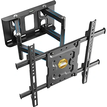 RICOO Monitor Muurbeugel Zwenkbaar Kantelbaar S3511 - Universeel Voor 13 27 Inch Tot 15 Kg Vesa 100 X 100 Platte Gebogen Televisie Beeldscherm Muurhouder Lcd Oled