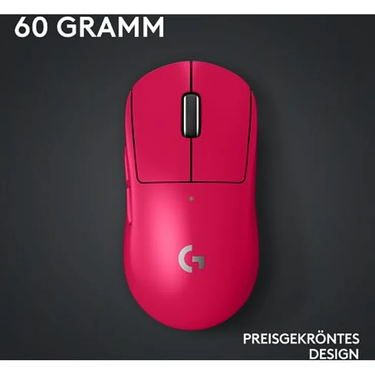 Logitech G G Pro X Superlight 2 (Kabellos, Kabelgebunden), Gaming Maus, Rosa – Bild 8