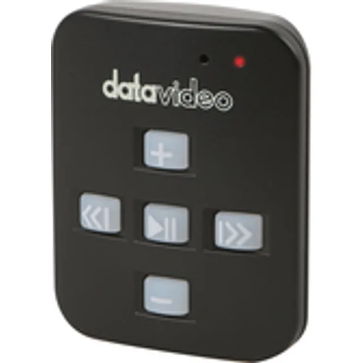 DataVideo WR-500, Monitor Fernbedienung mit Drucktasten, Schwarz, bis zu 26.280 Stunden Betriebsdauer