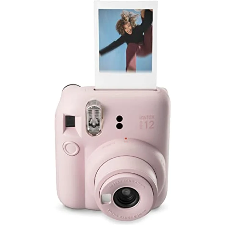 Fujifilm Instax Mini 12, Sofortbildkamera mit 20 Aufnahmen, automatische Belichtungssteuerung, Blossom Pink – Bild 5