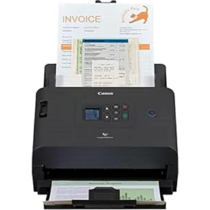 Canon imageFORMULA DR-S250N Scanner mit Vorlageneinzug 600 x 600 DPI A4 Schwarz, Qualität/Haltbarkeit, Langlebigkeit, Robustheit, Flexible Gestaltung