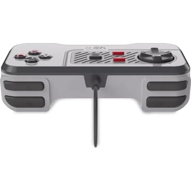 Blaze Evercade VS-R Solo, Gaming Controller mit ergonomischem Design und 3m Kabel, grau – Bild 4